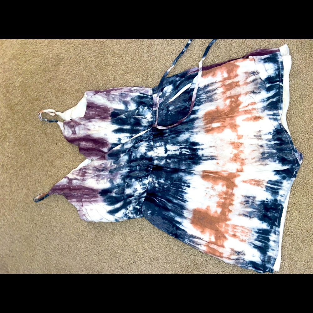 Tye dye romper ONE ❤️ Clothing from Los Angeles